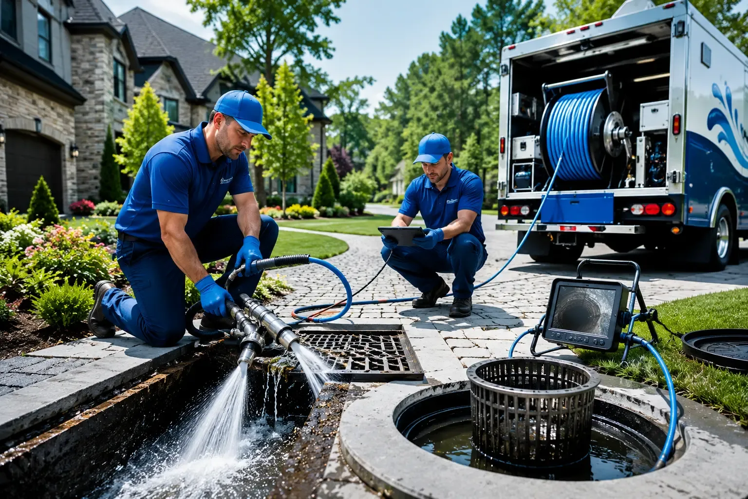 Local outdoor drain cleaning professionals in Camden On Gauley, WV